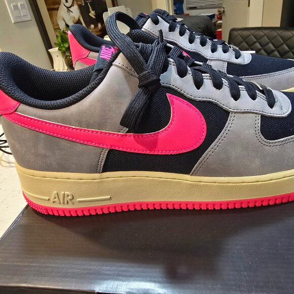Nike Air Force 1 Low '07 LX Dark Obsidian Ashen Slate FB8876-401 Mens SZ 10 New - Picture 1 of 14